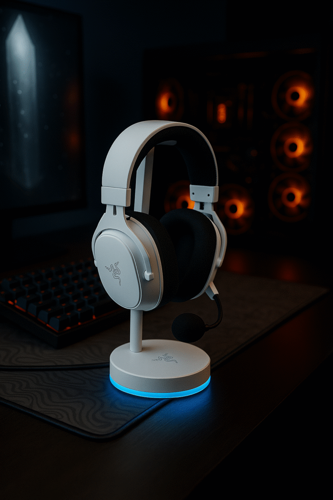 Gaming headphone stand