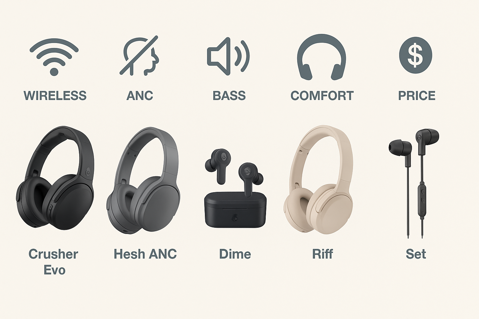 How to choose best Skullcandy headphones